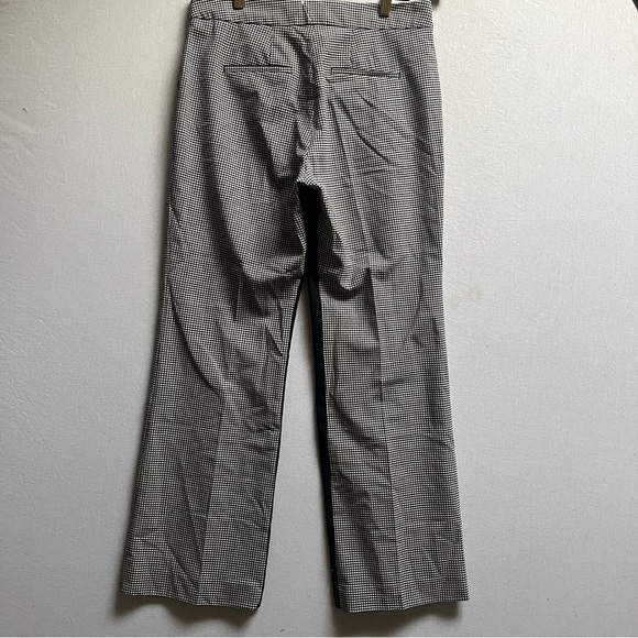 Dorothee Schumacher Virgin Wool Trousers Black White Check Size 32 - Picture 3 of 11